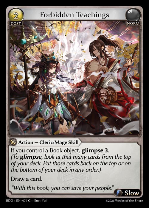 Forbidden Teachings - Radiant Origins - C Norm