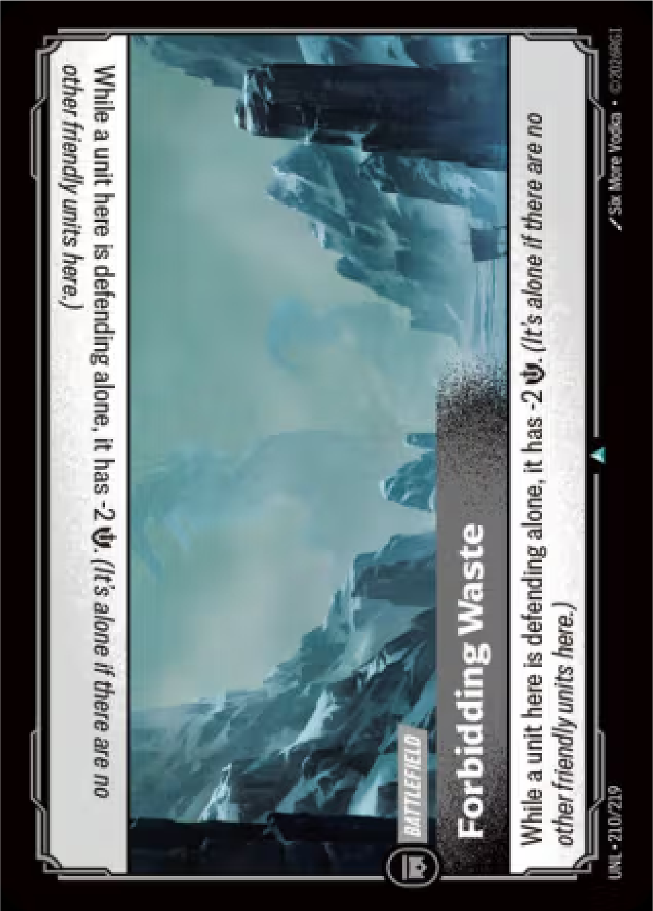 Forbidding Waste - 210/219 - U Colorless