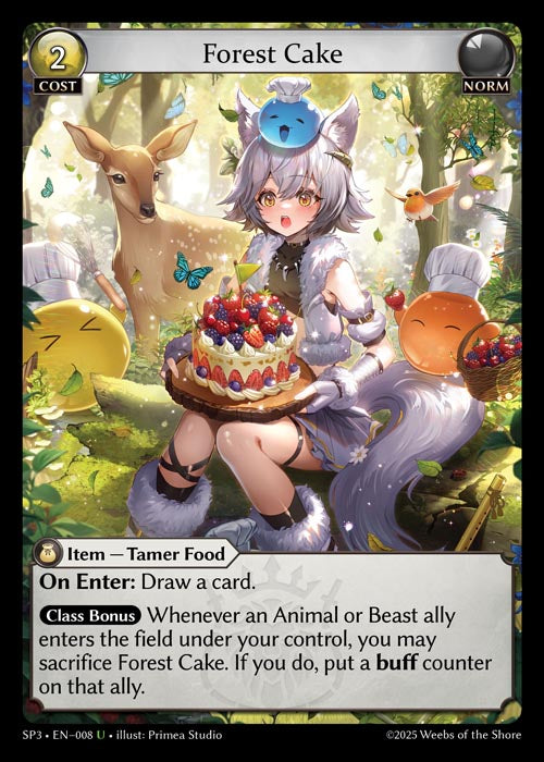 Forest Cake - Supporter Pack 3