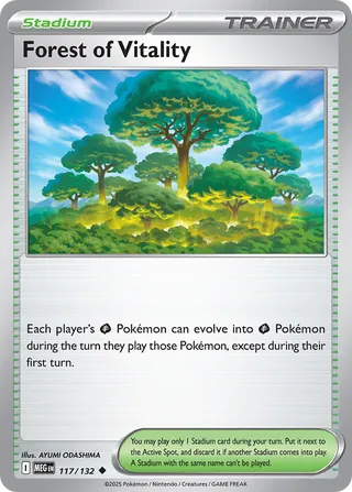Forest of Vitality - 117/132 - Mega Evolution