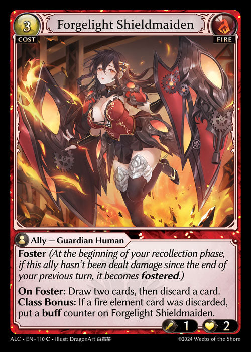 Forgelight Shieldmaiden - Alchemical Revolution -  C Fire