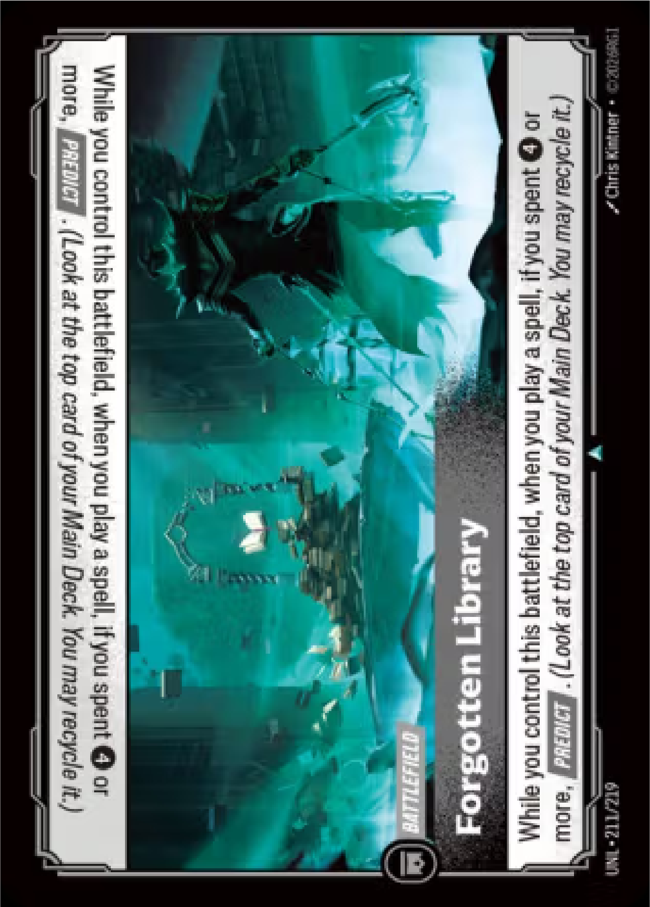 Forgotten Library - 211/219 - U Colorless