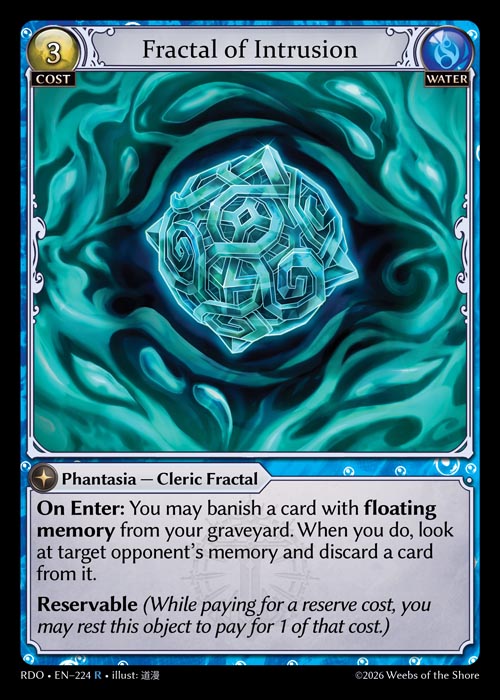 Fractal of Intrusion - Radiant Origins - R Water