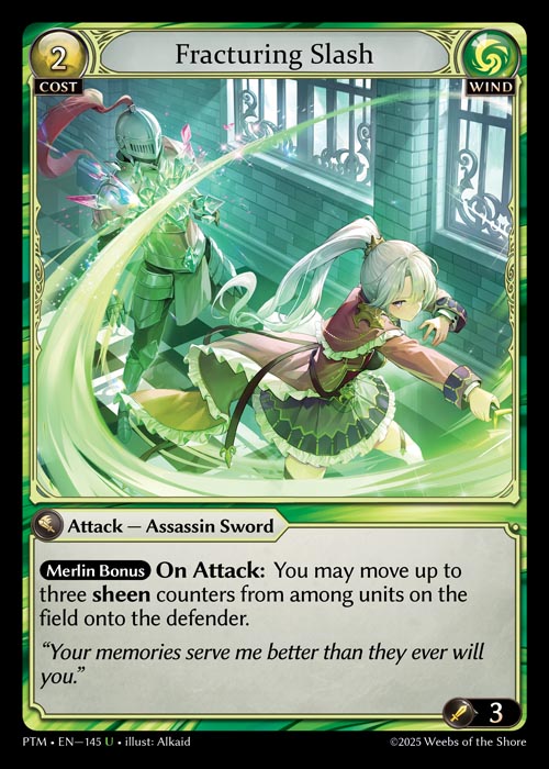 Fracturing Slash - Phantom Monarchs