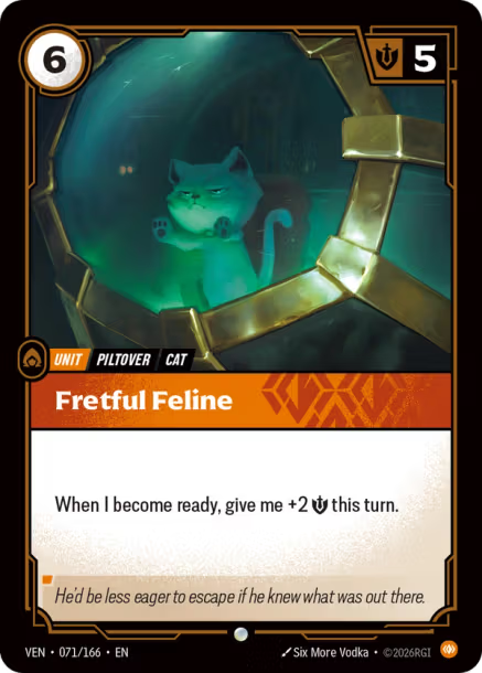 Fretful Feline - VEN-071/166
