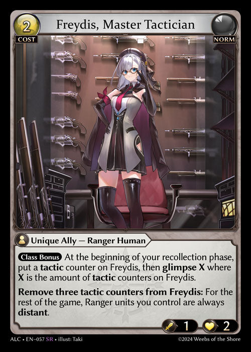 Freydis, Master Tactician - Alchemical Revolution - SR Norm