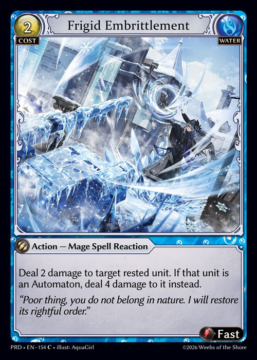 Frigid Embrittlement - .asphodel/paradise - C Water