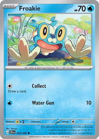 Froakie - 020/086 - Chaos Rising