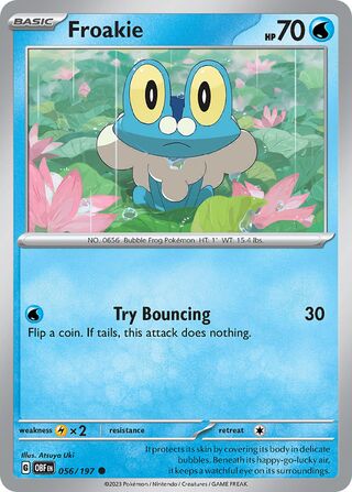 Froakie - 056/197 - Obsidian Flames 
