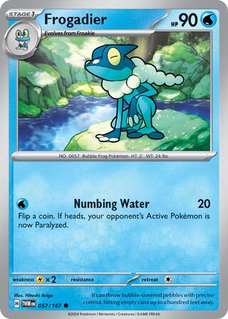 Frogadier - 057/167 - Twilight Masquerade 