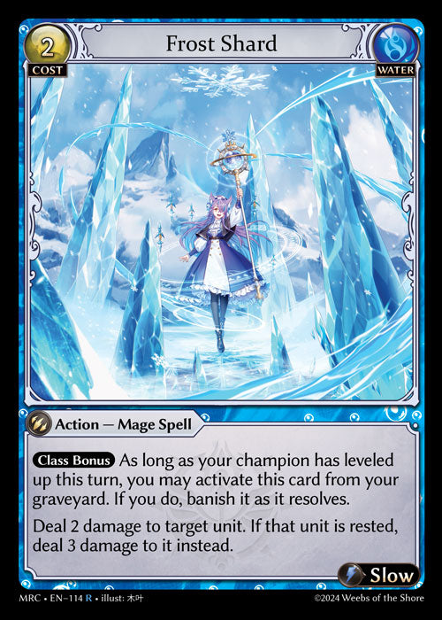 Frost Shard - Mercurial Heart -  R Water
