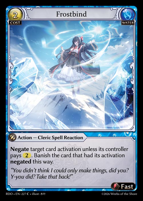 Frostbind - Radiant Origins - C Water