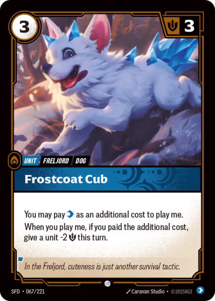 Frostcoat Cub - 067/221 - C Mind