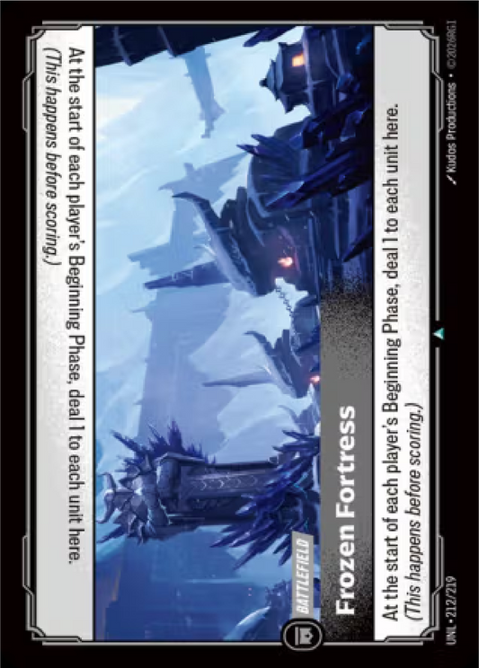 Frozen Fortress - 212/219 - U Colorless