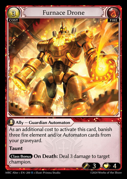 Furnace Drone - Mercurial Heart -  R Fire