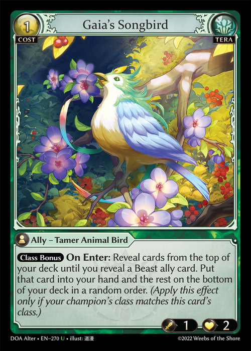 Gaia’s Songbird - Dawn of Ashes