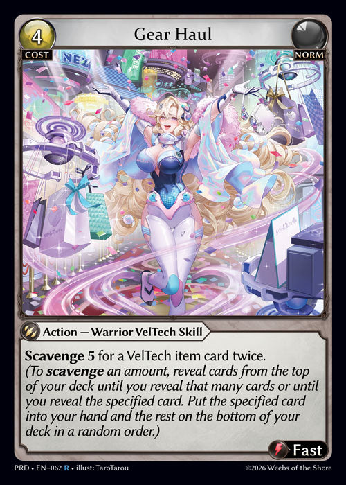 Gear Haul - .asphodel/paradise - R Norm