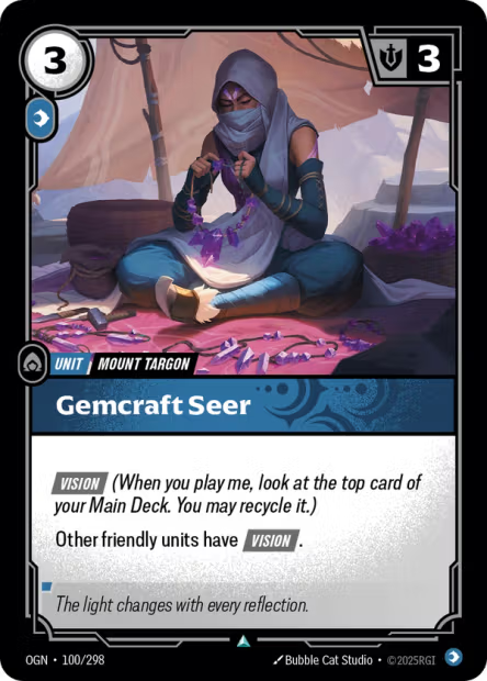 Gemcraft Seer - 100/298 - U Mind