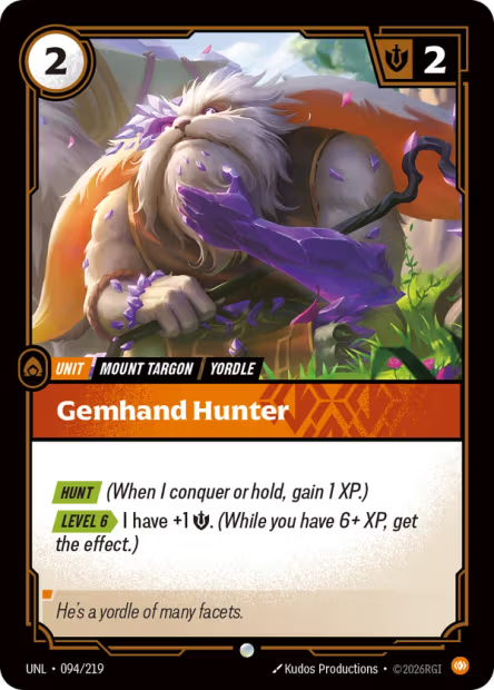 Gemhand Hunter - 094/219 - C Body