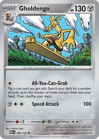 Gholdengo - 099/132 - Mega Evolution
