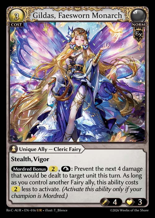 Gildas, Faesworn Monarch - Re:Collection Aurelian Regent - UR Norm