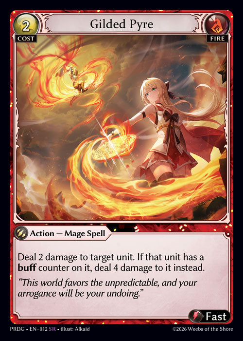  Gilded Pyre (Grimoire) - .asphodel/paradise - SR Fire
