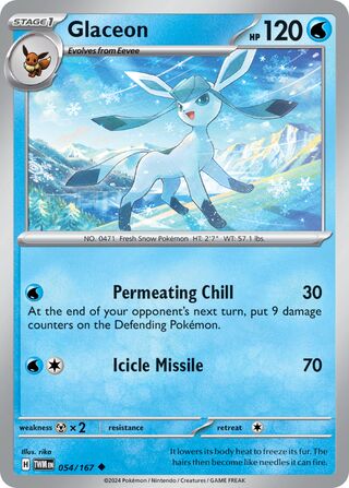 Glaceon - 054/167 - Twilight Masquerade 