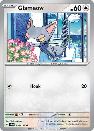 Glameow - 116/142 - Stellar Crown