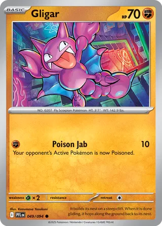 Gligar - 049/094 - Phantasmal Flames