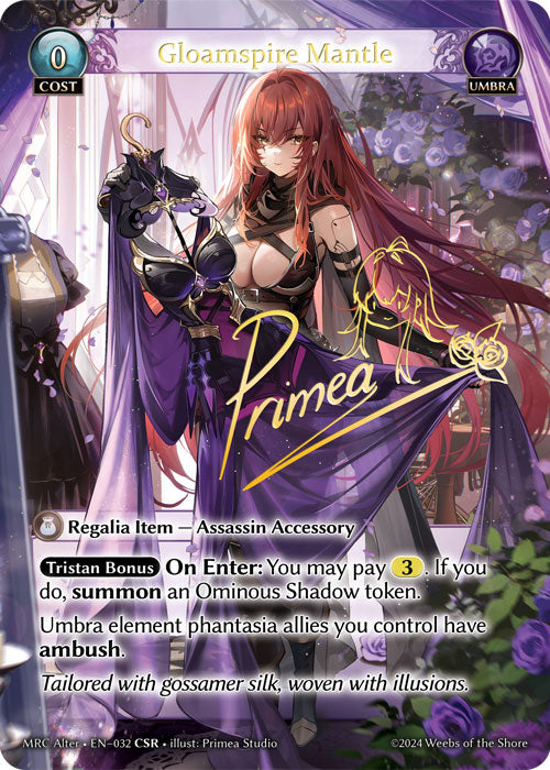 Gloamspire Mantle (CSR) - Mercurial Heart
