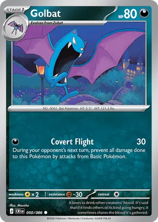 Golbat - 050/086 - Chaos Rising