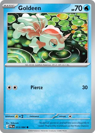 Goldeen - 013/084 - Pitch Black
