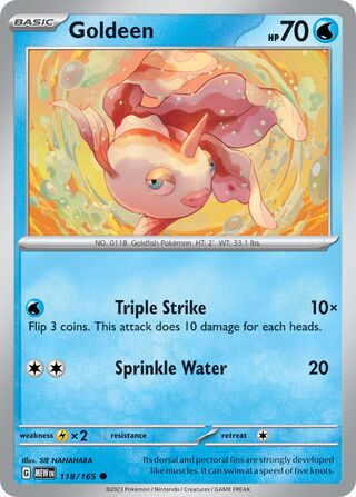 Goldeen - 118/165 - 151 