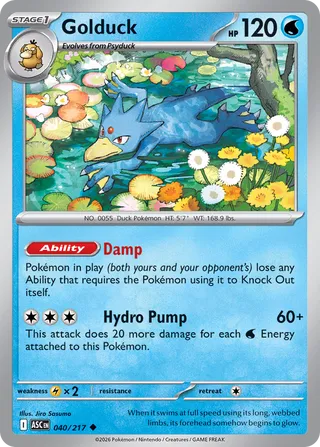 Golduck - 054/217 - Ascended Heroes