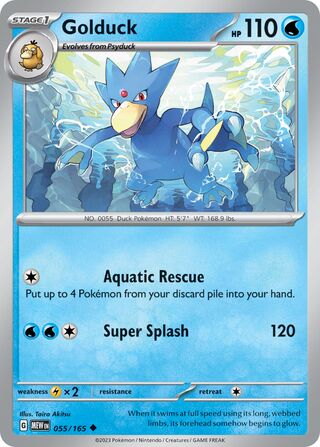 Golduck - 055/165 - 151 