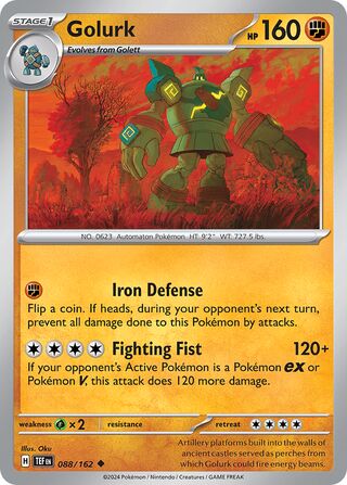 Golurk - 088/162 - Temporal Forces 