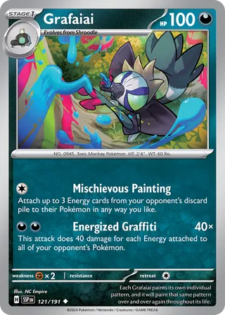 Grafaiai - 121/191 - Surging Sparks