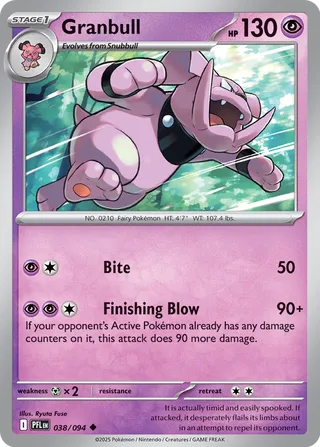 Granbull - 038/094 - Phantasmal Flames