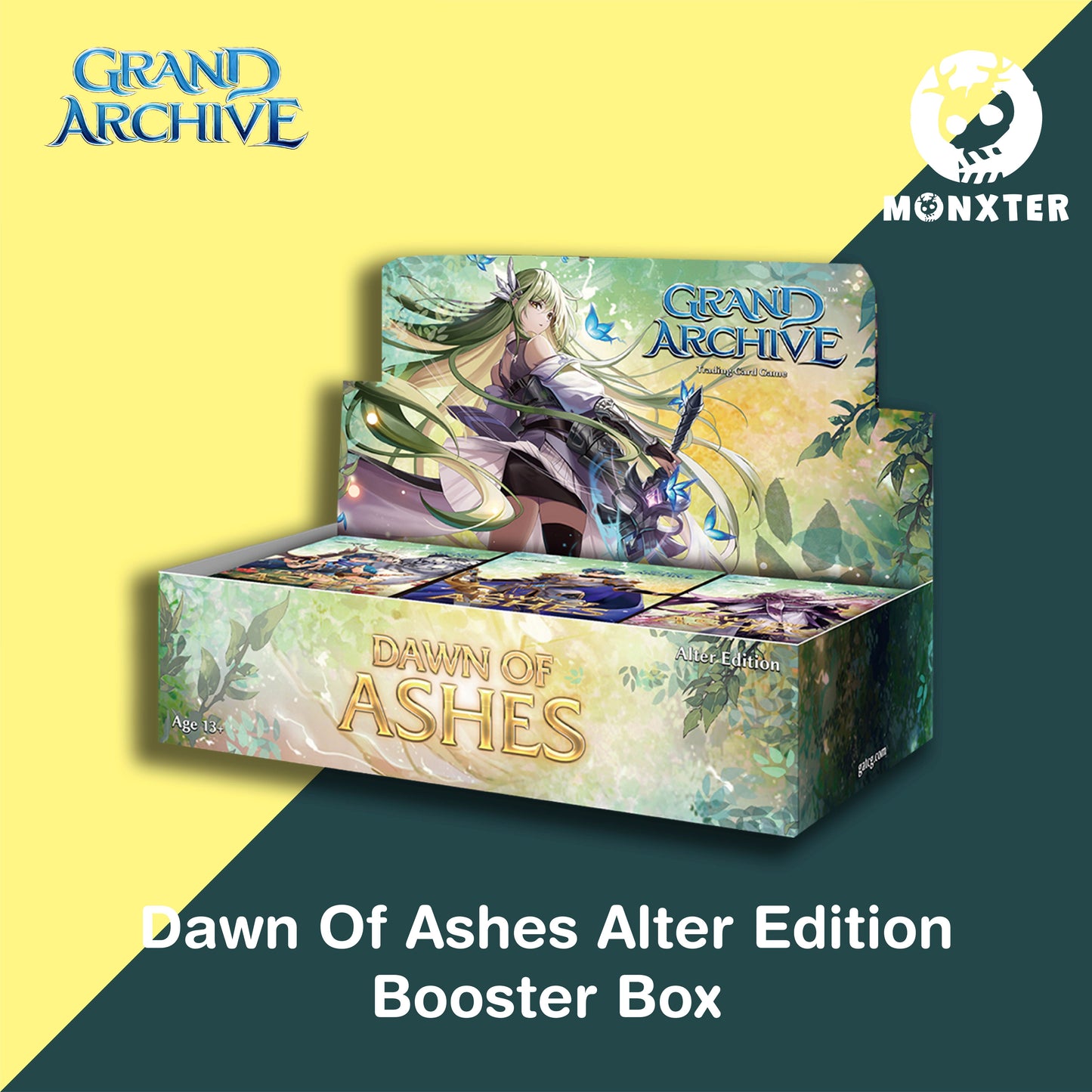Grand Archive TCG : DOA Dawn of Ashes Booster Box (Alter Edition) Desk Monxter Grand Archive TCG : DOA Dawn of Ashes Booster Box (Alter Edition) Desk Monxter