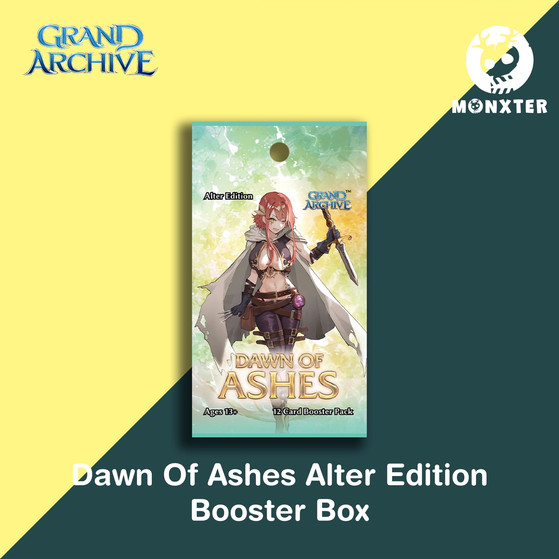 Grand Archive TCG : DOA Dawn of Ashes Booster Box (Alter Edition) Desk Monxter Grand Archive TCG : DOA Dawn of Ashes Booster Box (Alter Edition) Desk Monxter