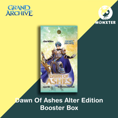 Grand Archive TCG : DOA Dawn of Ashes Booster Box (Alter Edition) Desk Monxter Grand Archive TCG : DOA Dawn of Ashes Booster Box (Alter Edition) Desk Monxter