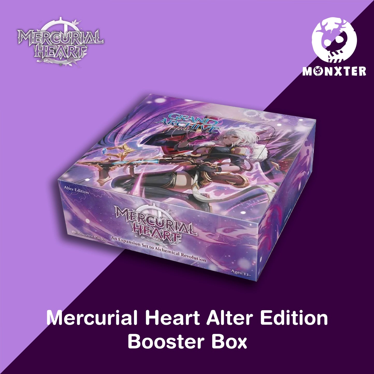 Grand Archive TCG : MRC Mercurial Heart Booster Box (Alter Edition)