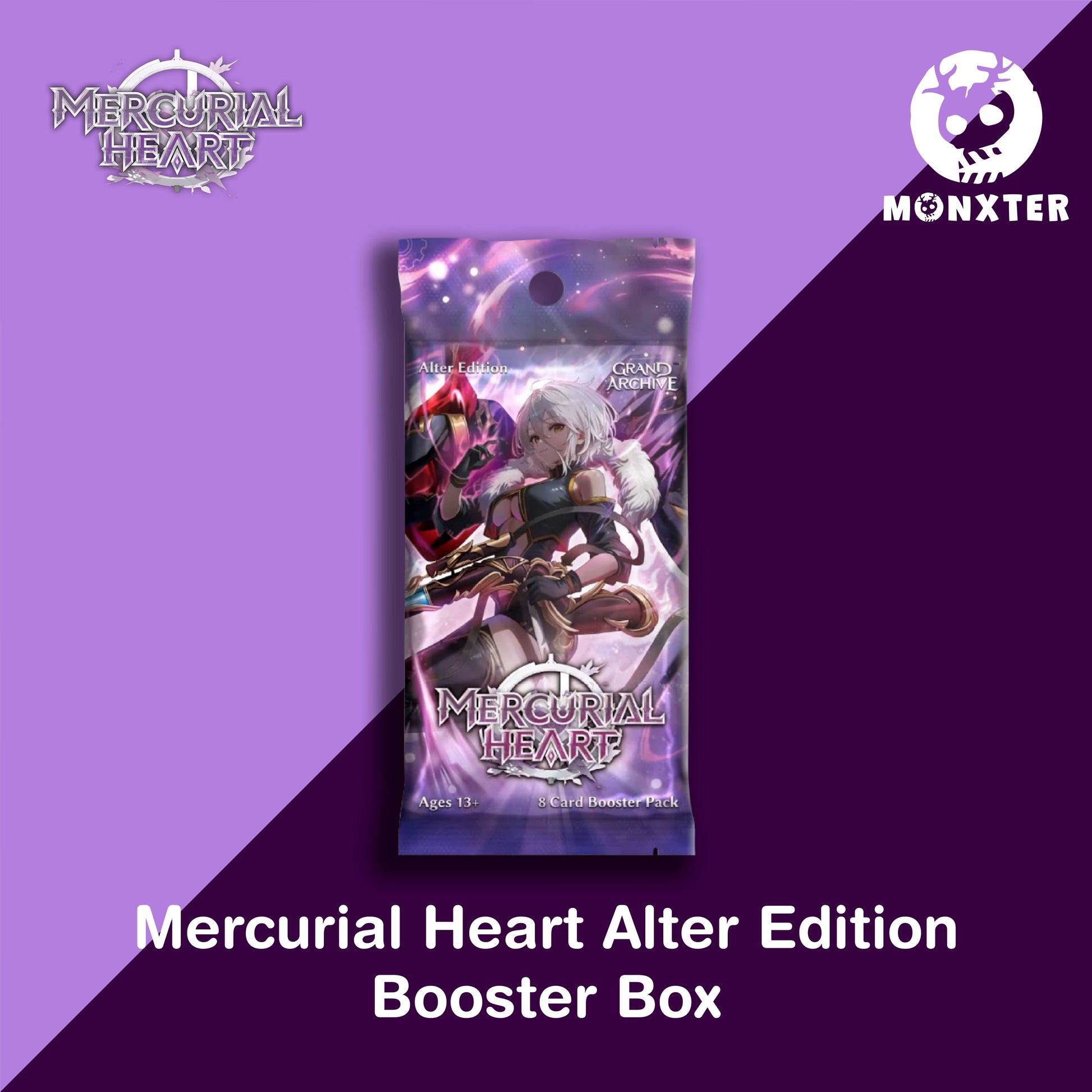 mercurial heart booster box Grand Archive: Alter Edition Pack A & C Games The story of Azoth continues in Mercurial Heart Grand Archive TCG : MRC