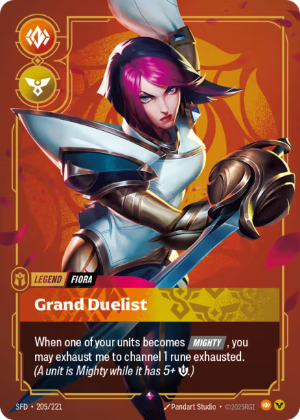 Grand Duelist - 205/221 - R Body/Order