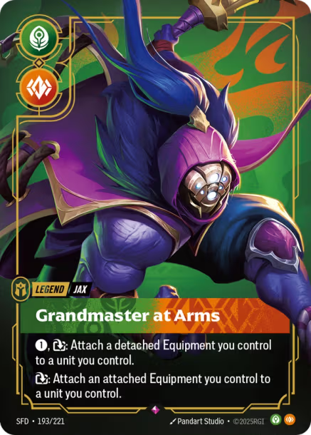 Grandmaster at Arms - 193/221 - R Calm/Body