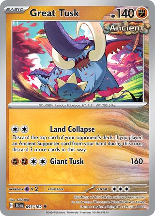 Great Tusk - 097/162 - Temporal Forces 
