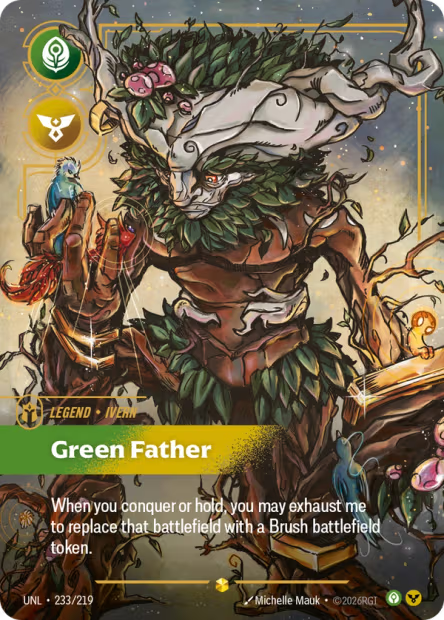 Green Father - 233/219 - Overnumbered