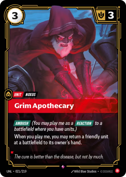 Grim Apothecary - 021/219 - R Fury