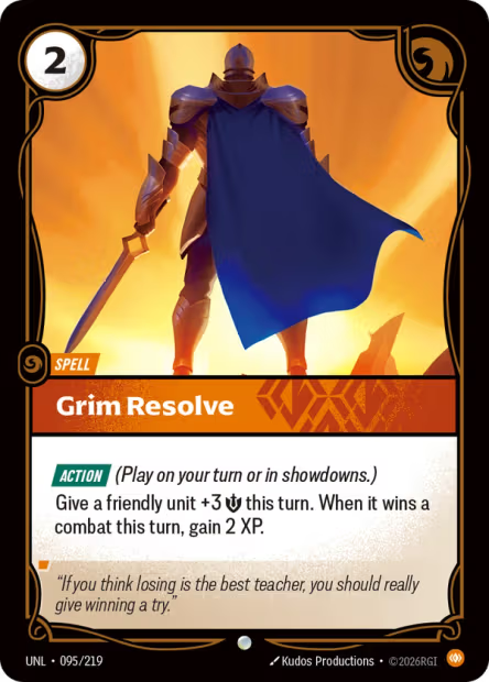 Grim Resolve - 095/219 - C Body