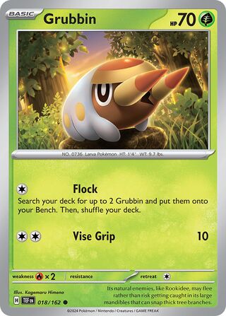 Grubbin - 018/162 - Temporal Forces 